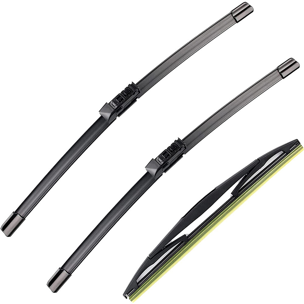 20"+20" Premium Quality All Season Beam Windshield Front Wiper Blades (Set of 2)