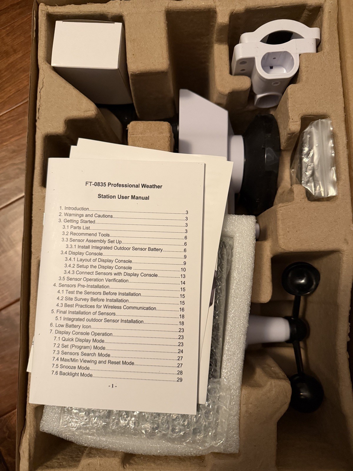 Sainlogic WS0835 Wireless Weather Station