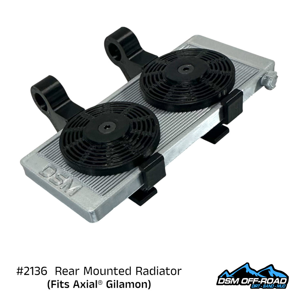 Rear Mounted Radiator (Fits Axial® Gilamon)