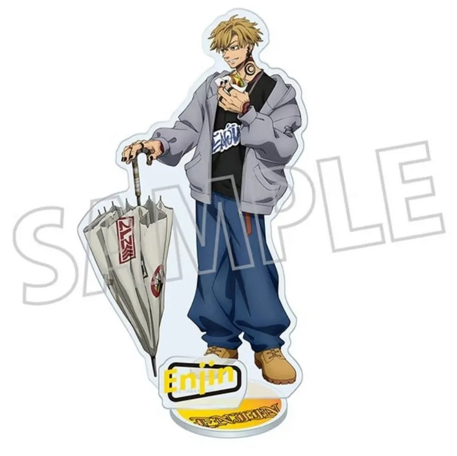 4Pcs/set Gachiakuta Rudo Enjin Zanka Riyo Rubion Acrylic Figure Model 10Cm..