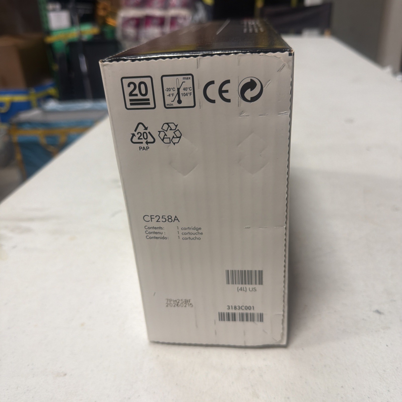 HP 58A LaserJet Black Toner Cartridge