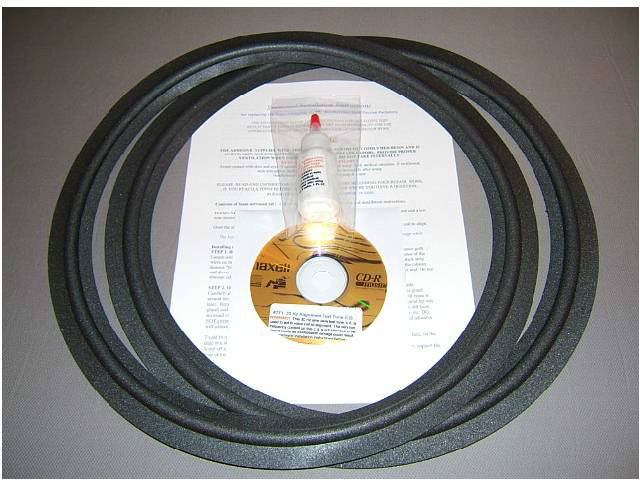 JBL 2231H, 2234A, 4341,4343A,4350B 15" Foam Surround Speaker Woofer Repair Kit