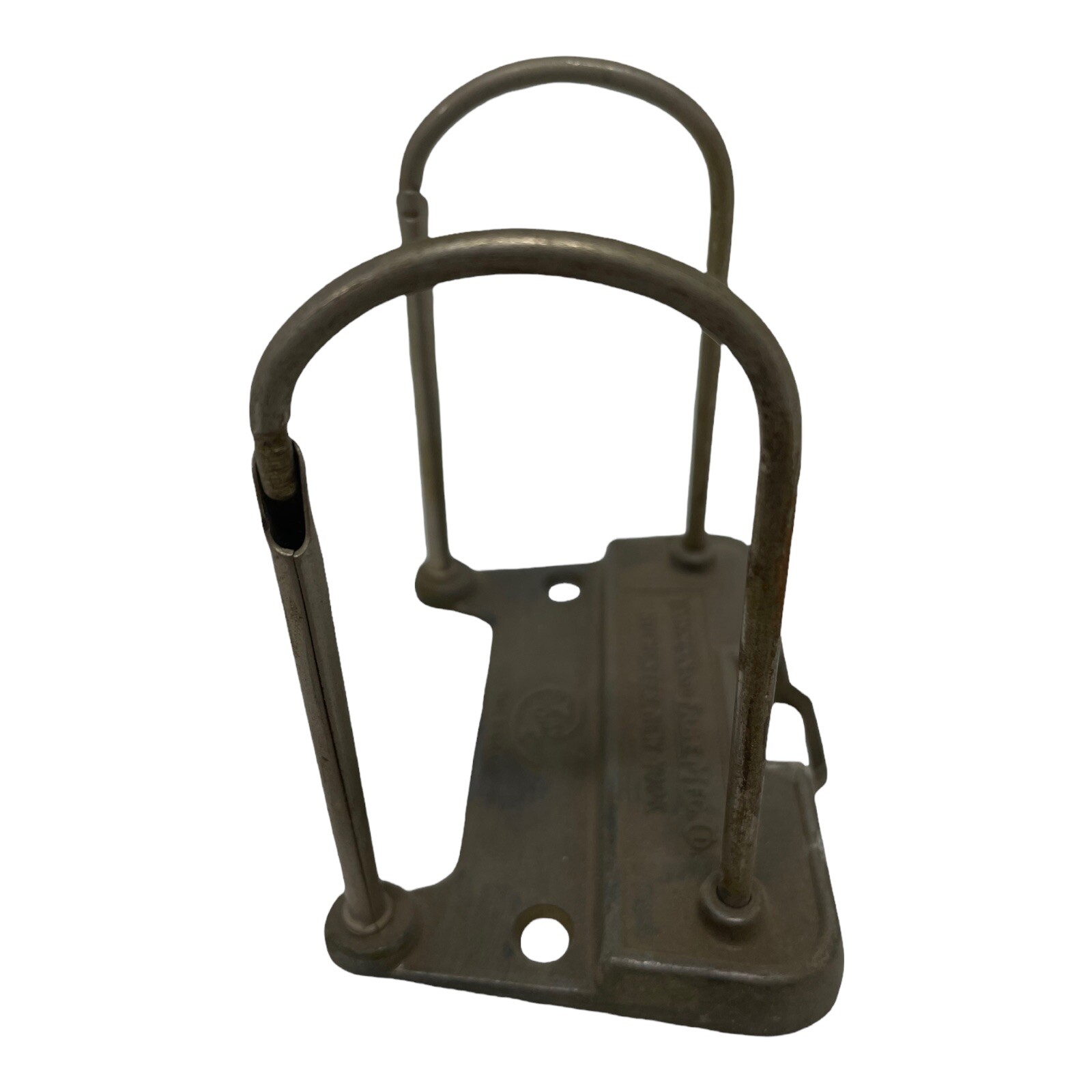 Antique Vintage Yawman & Erbe Wall Plaque Bill Calendar Holder Receipt Note USA