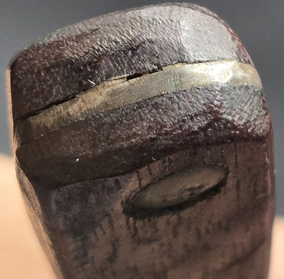 Vintage Trade Knife collectible with leather fringe sheath