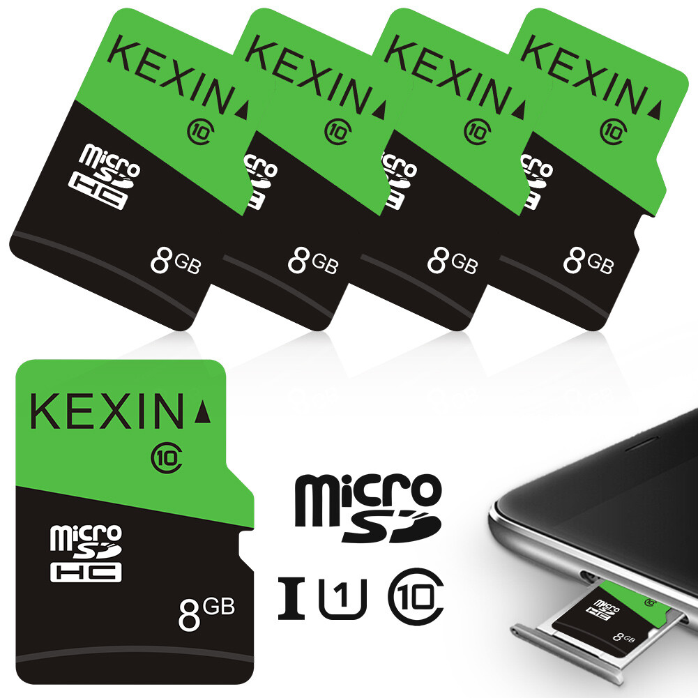 KEXIN 8GB Micro SD Card microSDHC Memory Card UHS-I C10 Micro SD Card Wholesale