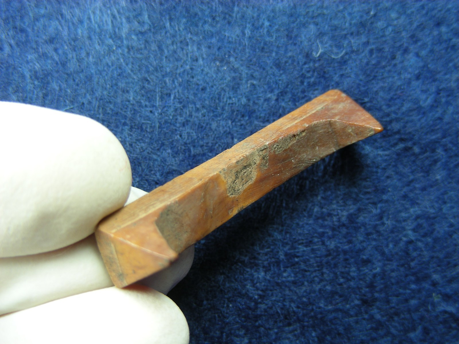 BONE TOOL OR ORNAMENT 1-1/2" ALASKA Authentic Indian Artifacts