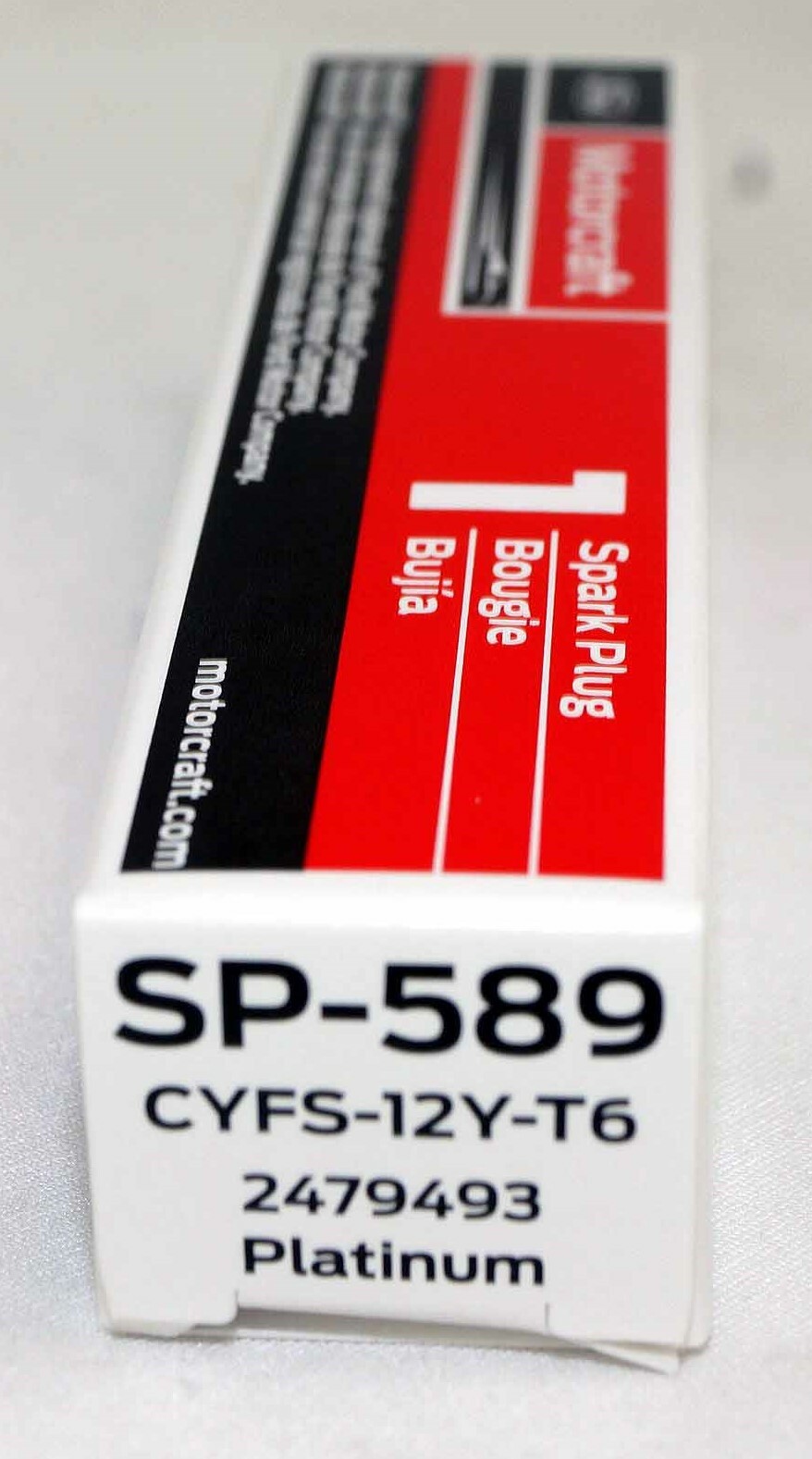 Set of 8 Genuine OEM Motorcraft SP589 CYFS12YT6 Spark Plug replaces SP520 SP520X