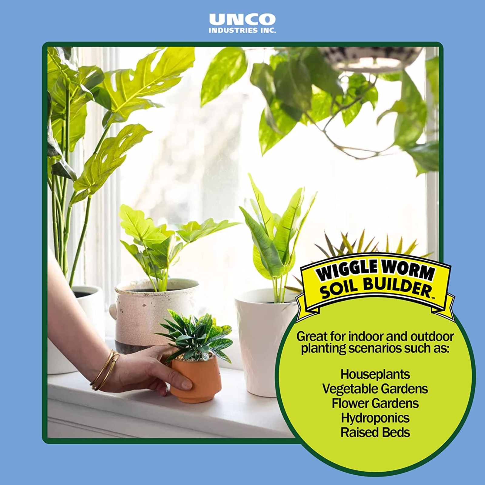 Wiggle Worm Soil Builder Earthworm Castings Organic Fertilizer, 15 lb.