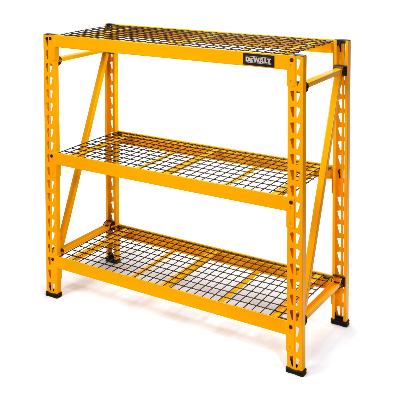 Dewalt 4 ft. Tall 3 Shelf Steel Wire Deck Storage Rack DXST4500-W