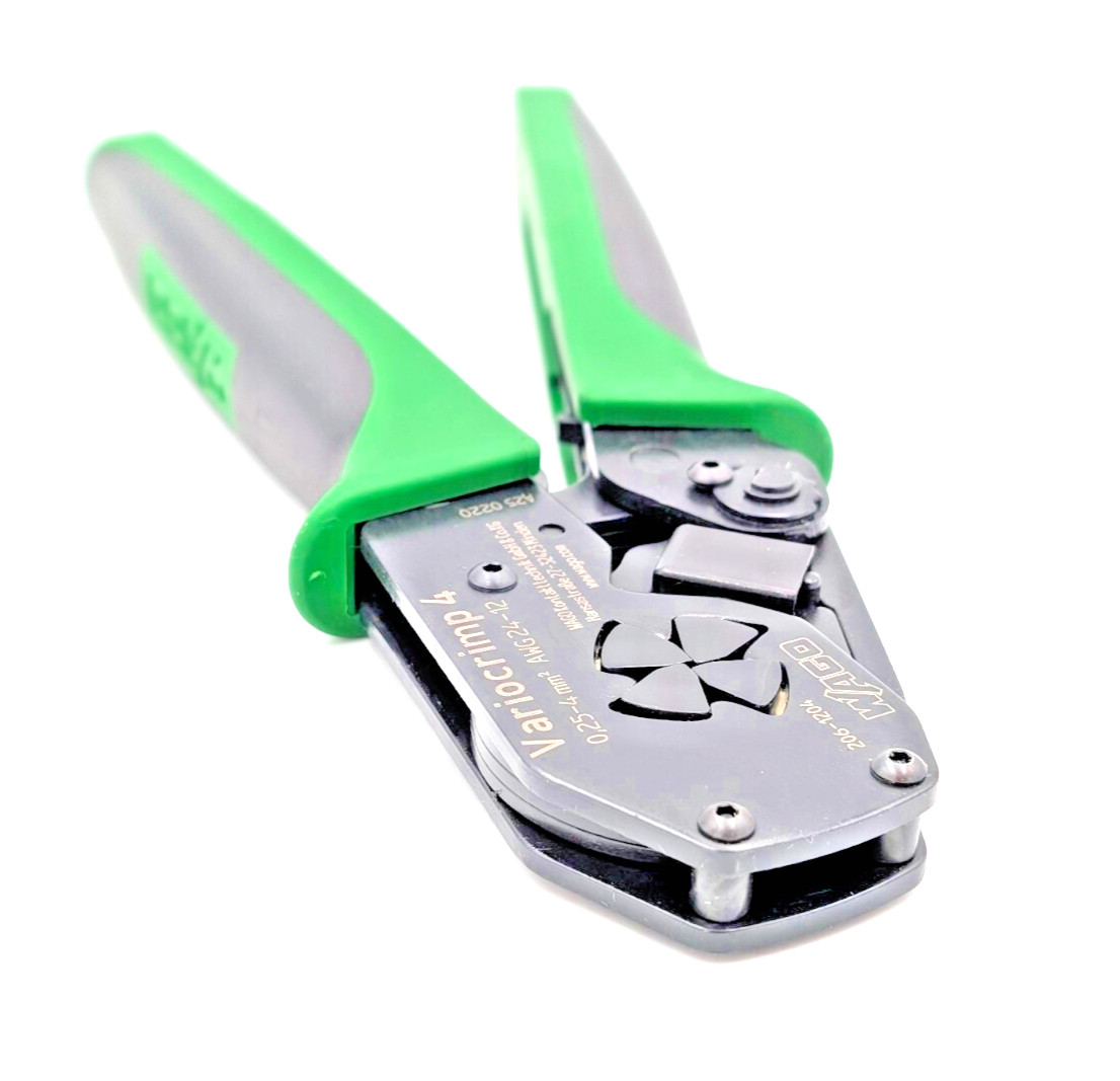 WAGO 206-1204 Variocrimp 4 - Crimping Tool - 0.25-4mm, AWG24-12 - Brand New