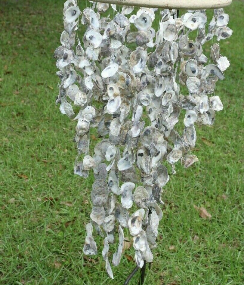 Restaurant Decor Oyster Shell Mobile Chandelier Hand-Crafted, Oyster Expo