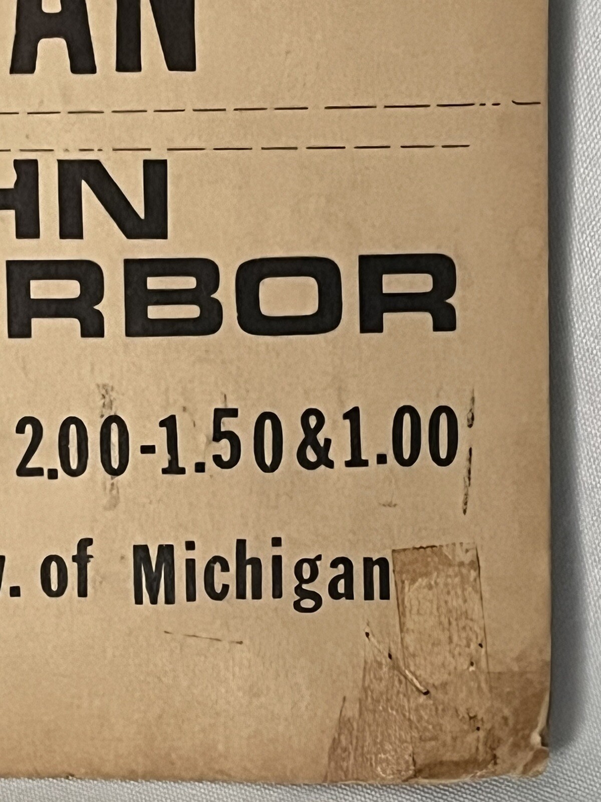 Vintage Rare 1964 LeRoi Jones Amiri Baraka DUTCHMAN U. Of Michigan Flyer Poster