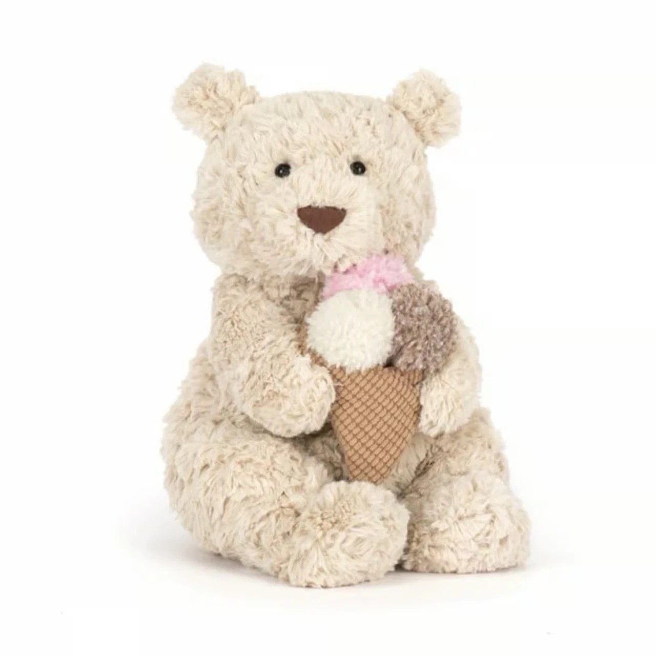 Jellycat Bartholomew Bear Ice Cream Oatus Bear NYC Exclusive
