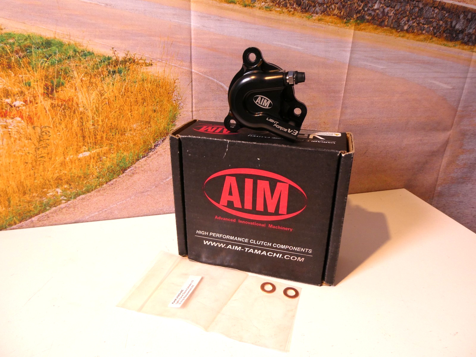 AIM Slave Cylinder Harley M8 Clutch FL FLT Tri-Gl Light Force 3 LF003 Tour U1