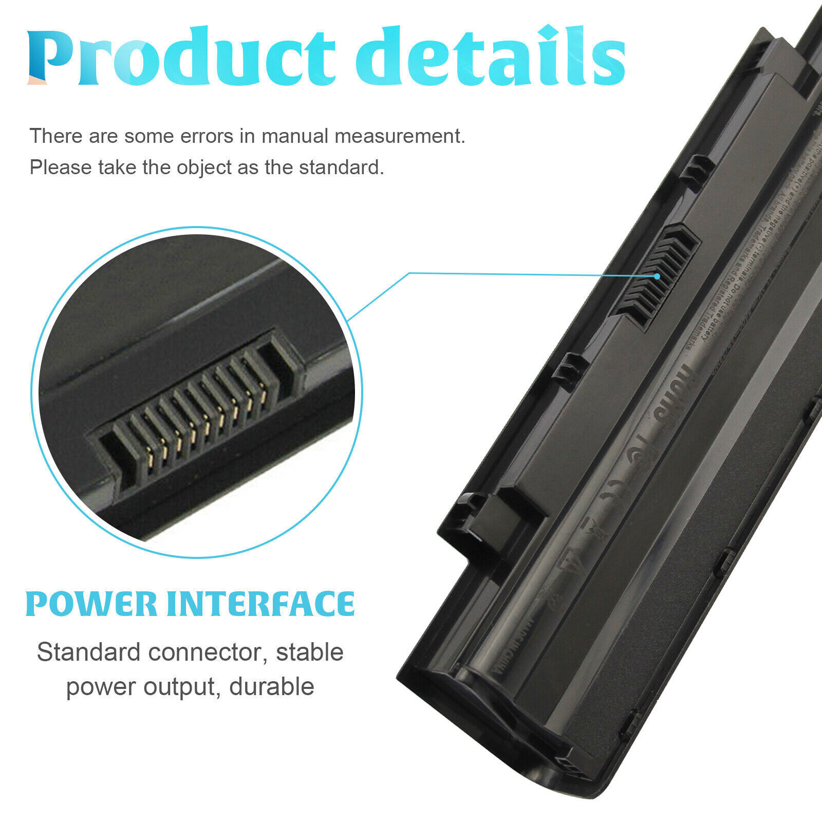 6 Cell Battery J1KND for Dell Inspiron N4010 N4110 N5010 N5050 N5110 N7010 N7110
