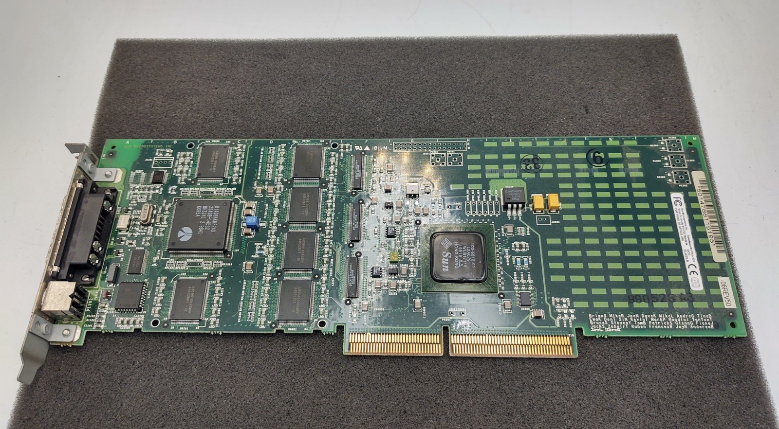 SUN MICROSYSTEMS INC. FFB2+VDB-06 FFB2+VDB06 Rev 50 Circuit Board Card