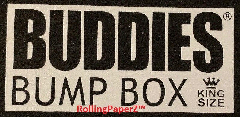 New Buddies Bump Box CONE Filler Loads 34 Pre-Rolled KING SIZE Raw Cones at Once