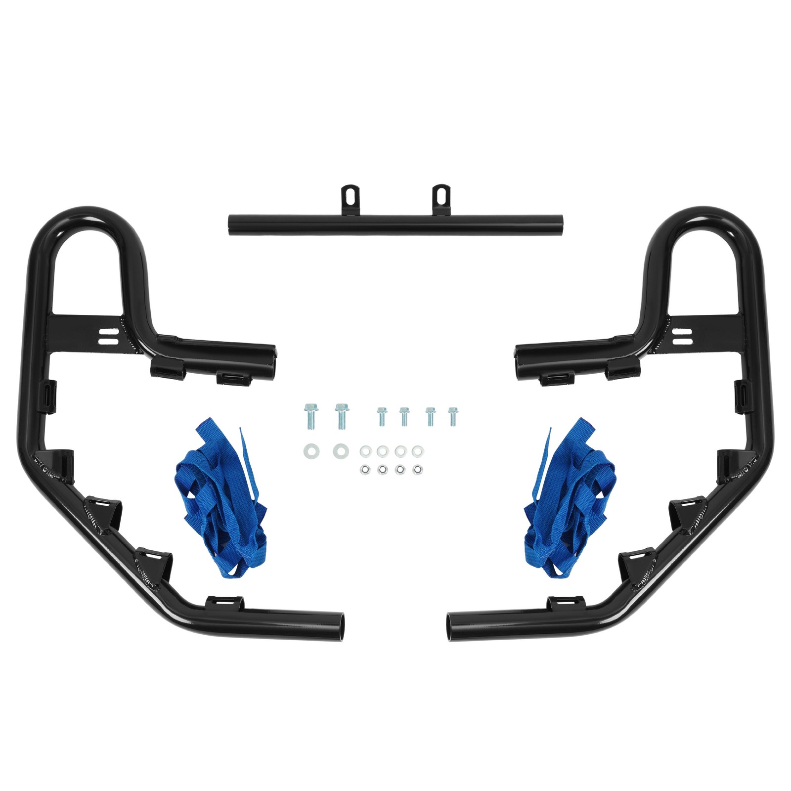 Left & Right Nerf Bars Peg Heel Guards For Yamaha Raptor 660 YFM660R 2001-2005