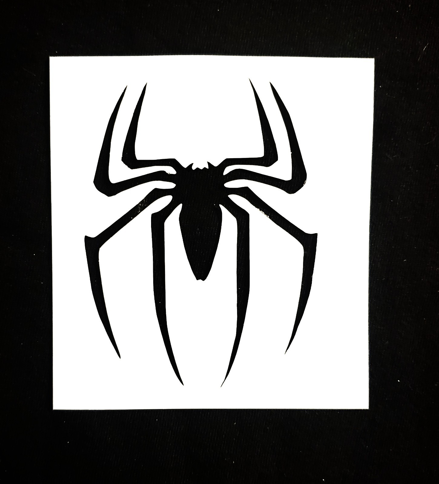 Spiderman Reusable Stencil