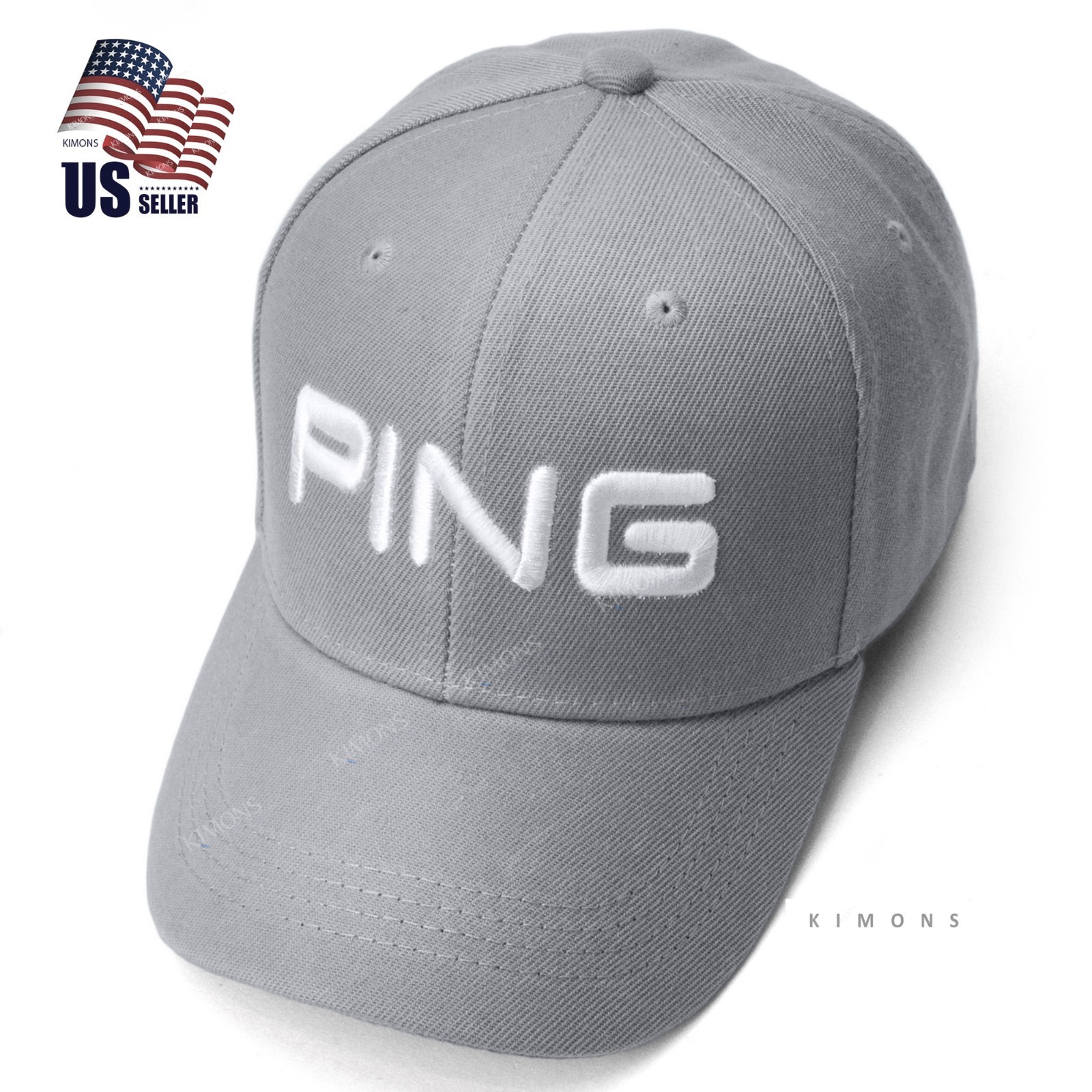 [Ping] Golf Hat Gray Baseball Cap ** A cost-effective hat & gift! Premium 2026
