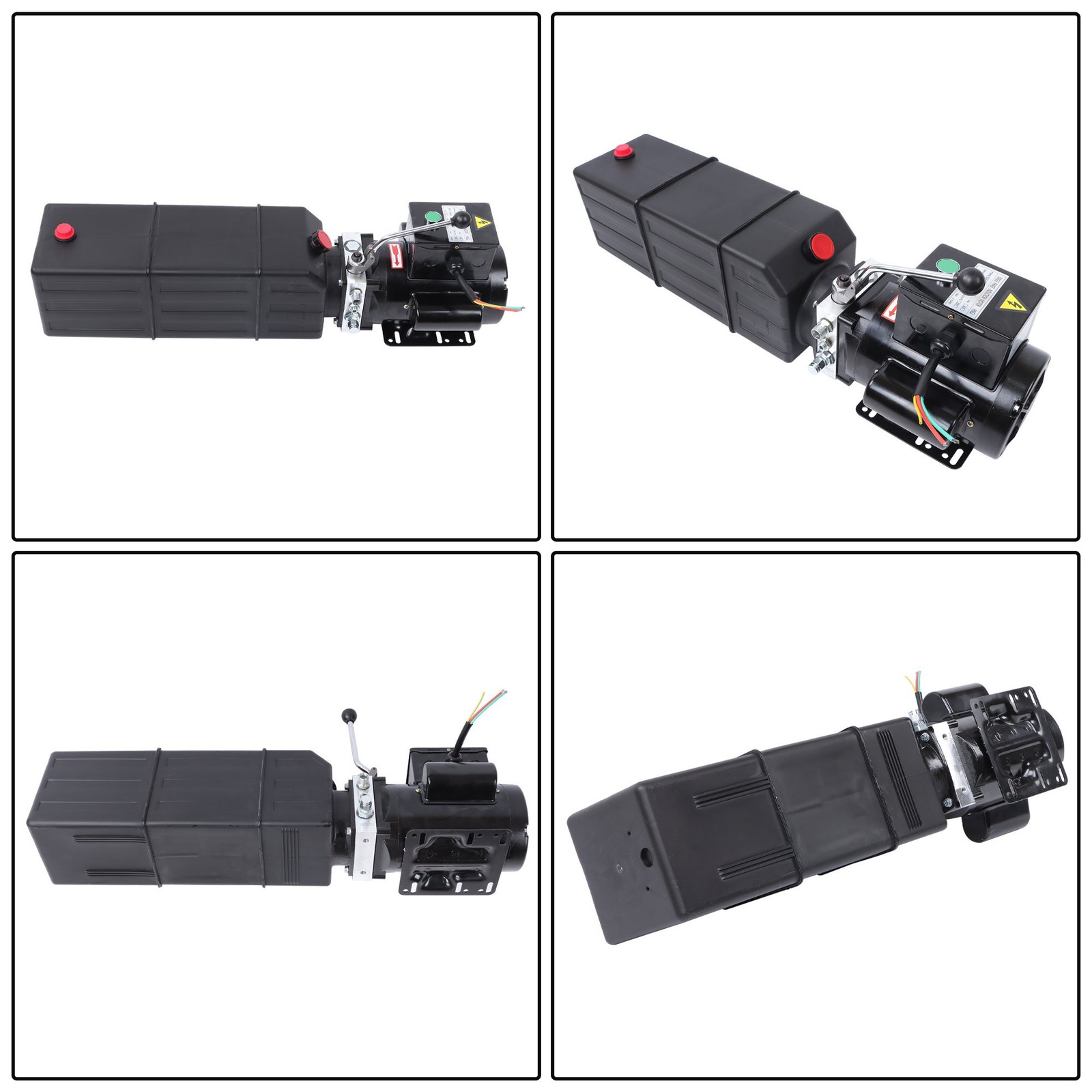 4 Gallon Hydraulic Power Unit Pump Single Phase 3450rpm Electric Pump 2 HP