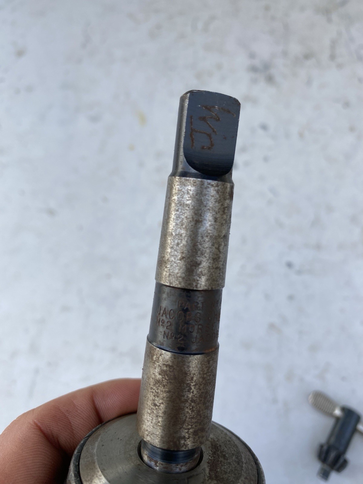 Jacobs USA No. 11 Super Chuck 0”-3/8” w/ No. 2 Taper Arbor