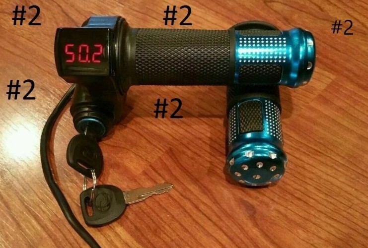 Razor 36v E300 mx 350 -READ throttle controller, electrical kit 36 Over Volt Kit