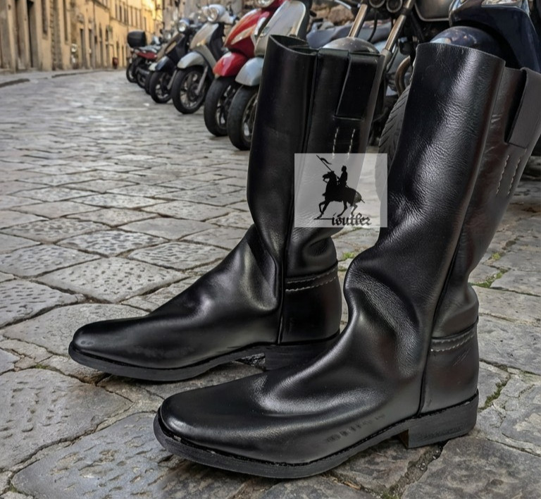 Civil War Period Artillery & Cavalry Boots Us Size 5 to 15.