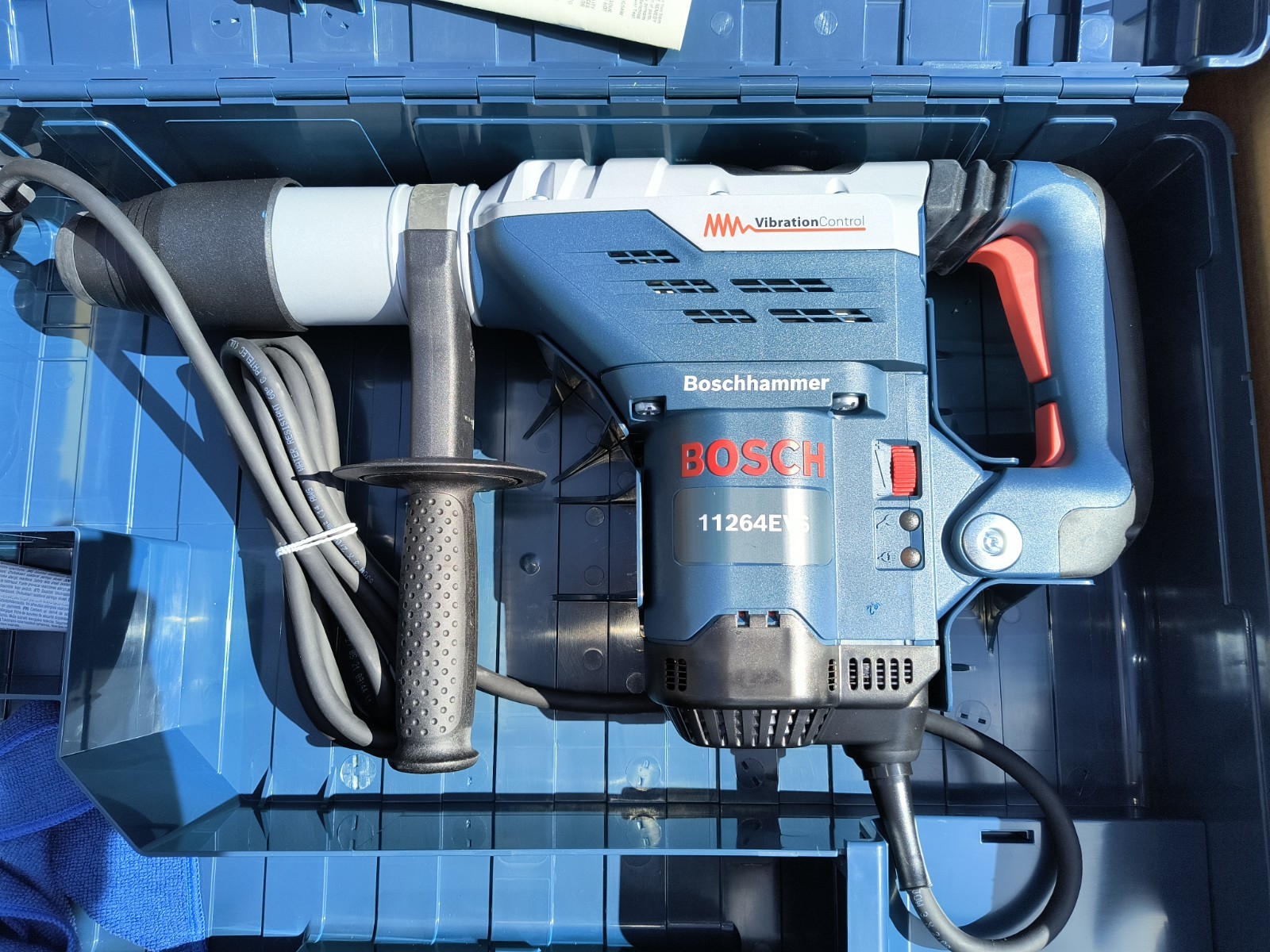 Bosch 11264EVS 13 Amp Corded 1-5/8 in SDS-Max Variable Speed Rotary Hammer Drill