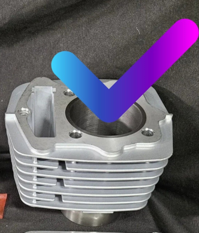 Honda ATC 200 Cylinder And Piston kit 63.00mm With gaskets NEW TO EBAY atc200