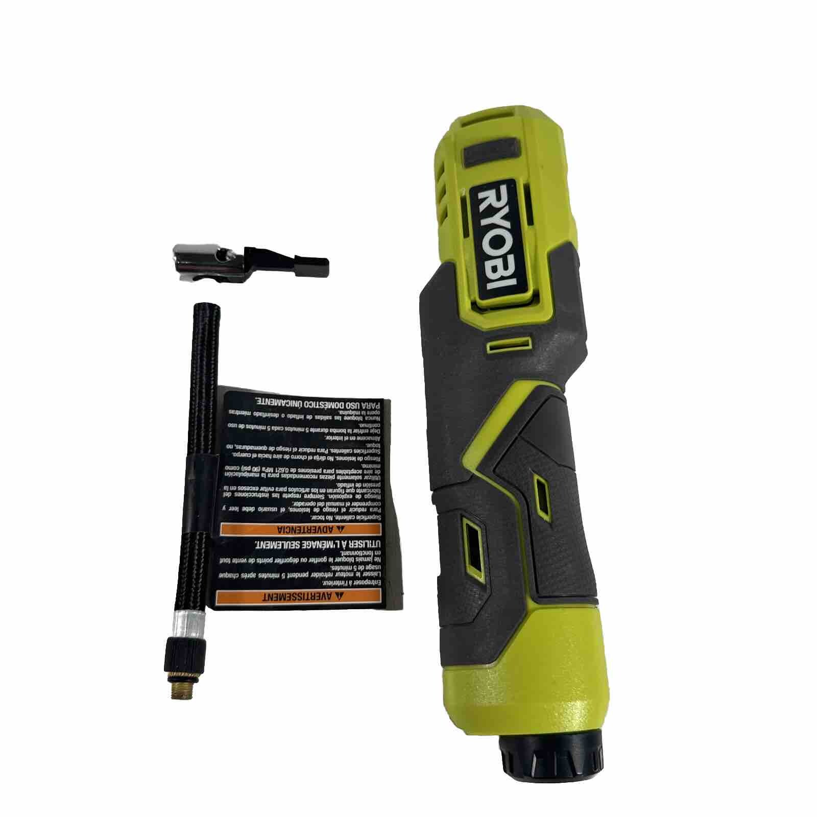 Ryobi fvif51k HIGH PRESSURE INFLATOR No Battery