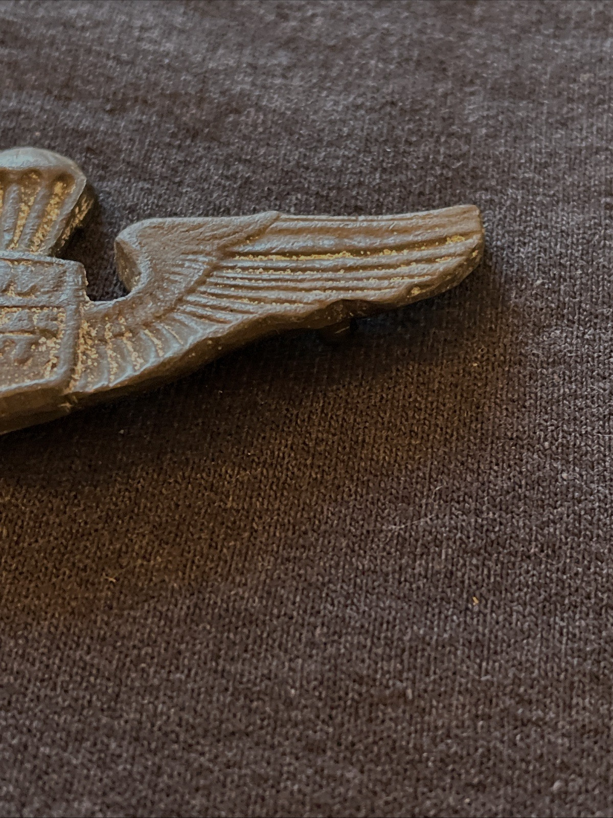 GORGEOUS ORIGINAL WWII WW2 US AIR CORPS STALAG LUFT 1 CAMP MADE POW WINGS