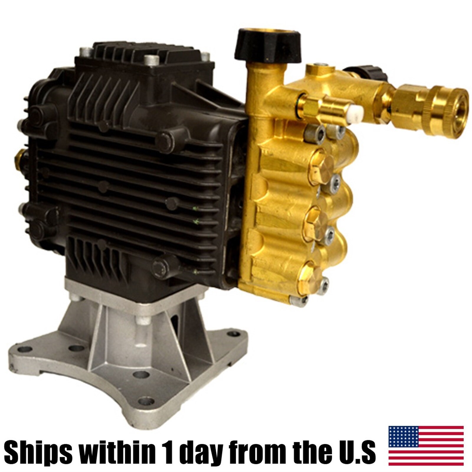 Pressure Washer Pump 4000PSI 4GPM 1" Horizontal Shaft Fits RSV4G40HDF40EZ