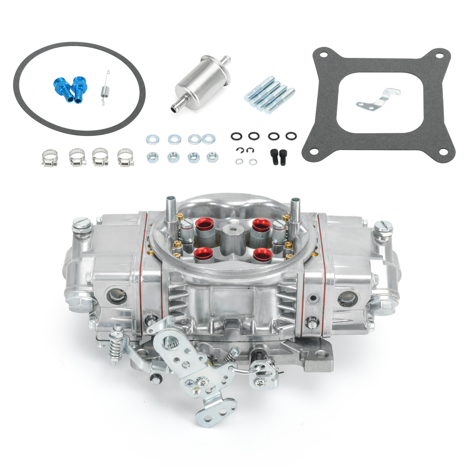 Carburetor 4 Barrel 850 CFM Double-Pumper Mechanical Choke Square Bore BR-67201