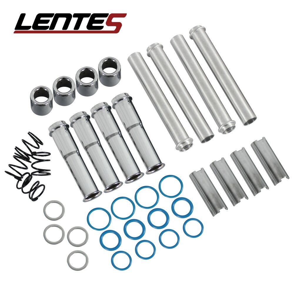 New For Harley-Davidson Twin Cam 99-17 Adjustable Pushrods & Push Rod Cover Kit