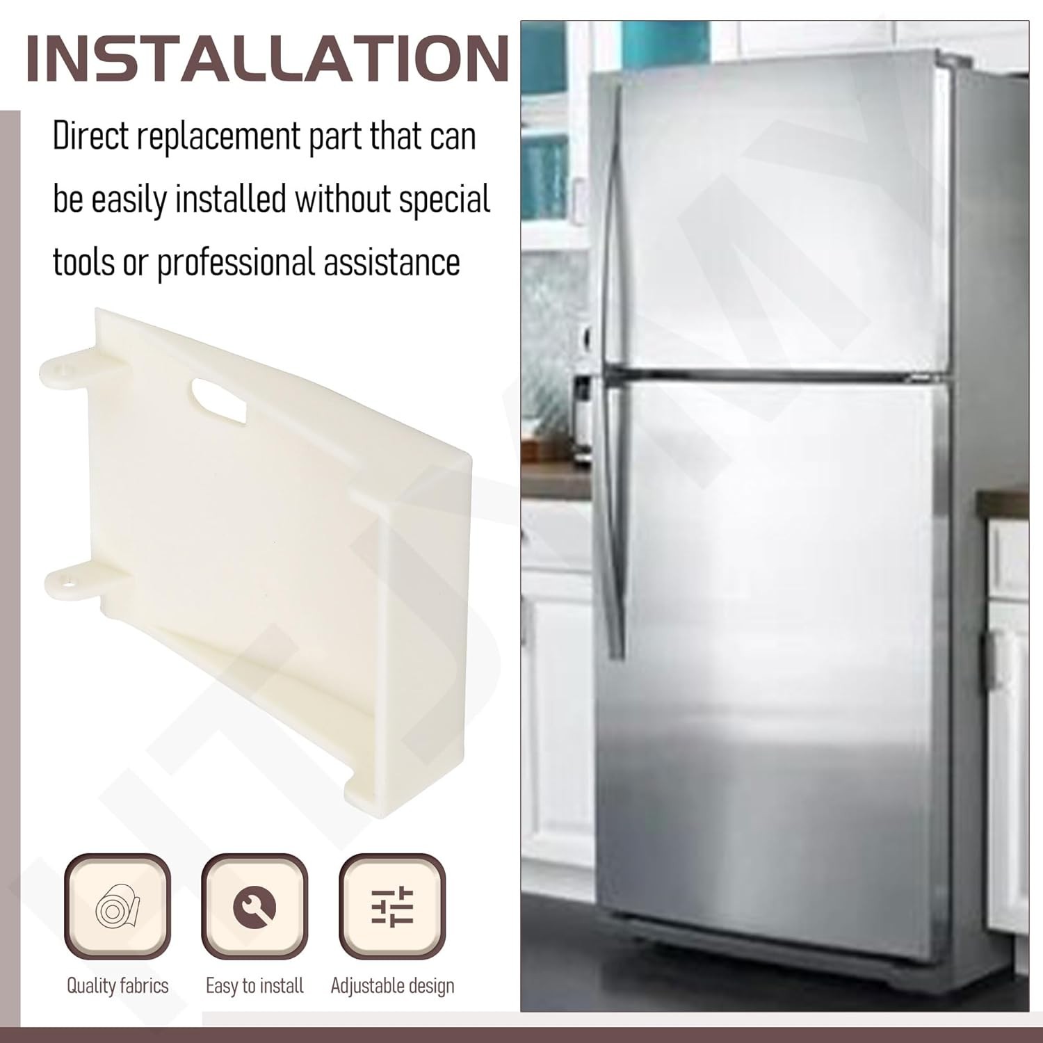 2198633 826485 FLIPPER EMITTER COVER FOR REFRIGERATOR WP2198633 AP6006176