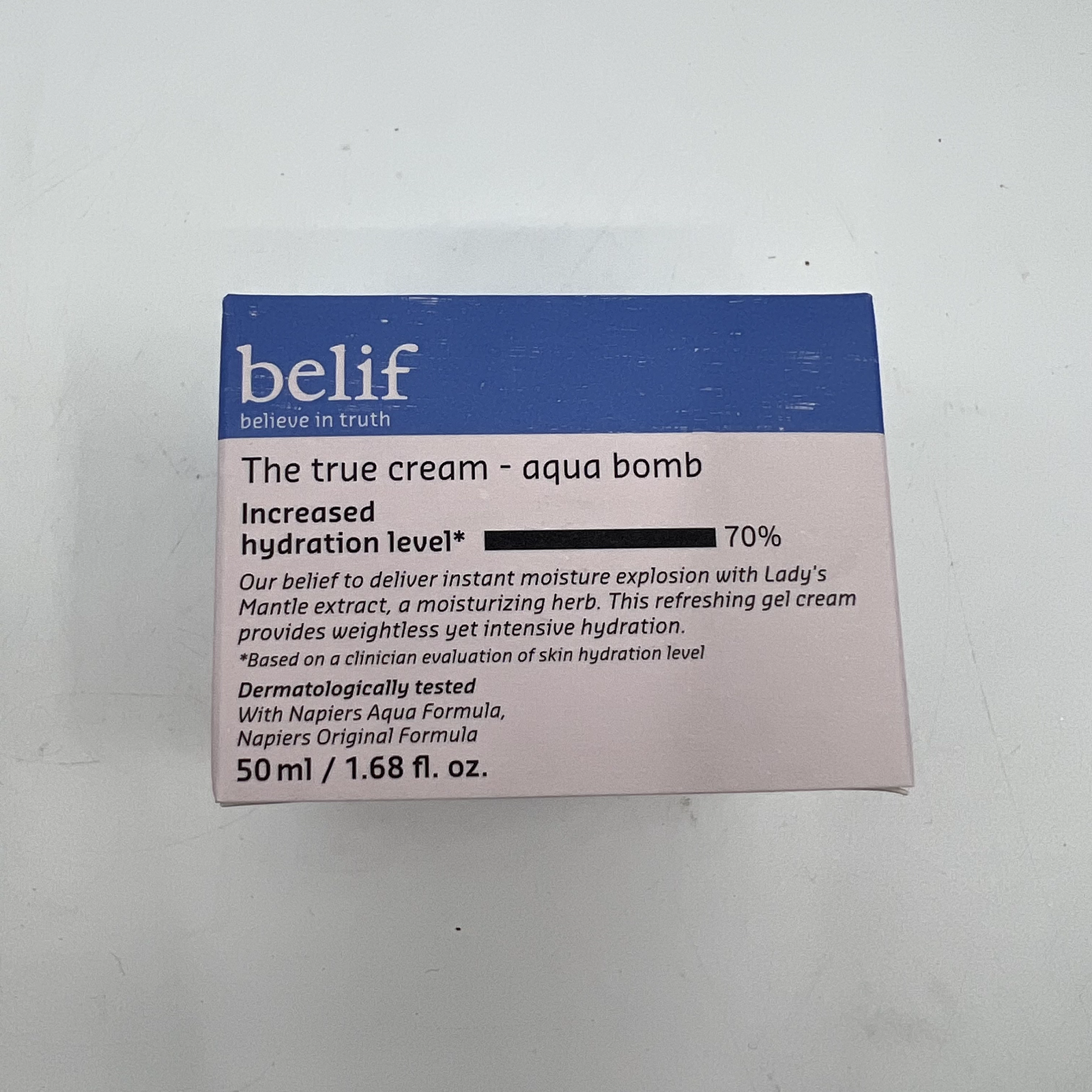 Belif the True Cream Aqua Bomb Moisturizer for Combination to Oily 1.68oz