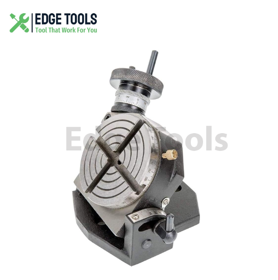 Rotary Table Tilting 4"Inch With 3 Jaw 65mm Mini Lathe Chuck Milling Machine USA