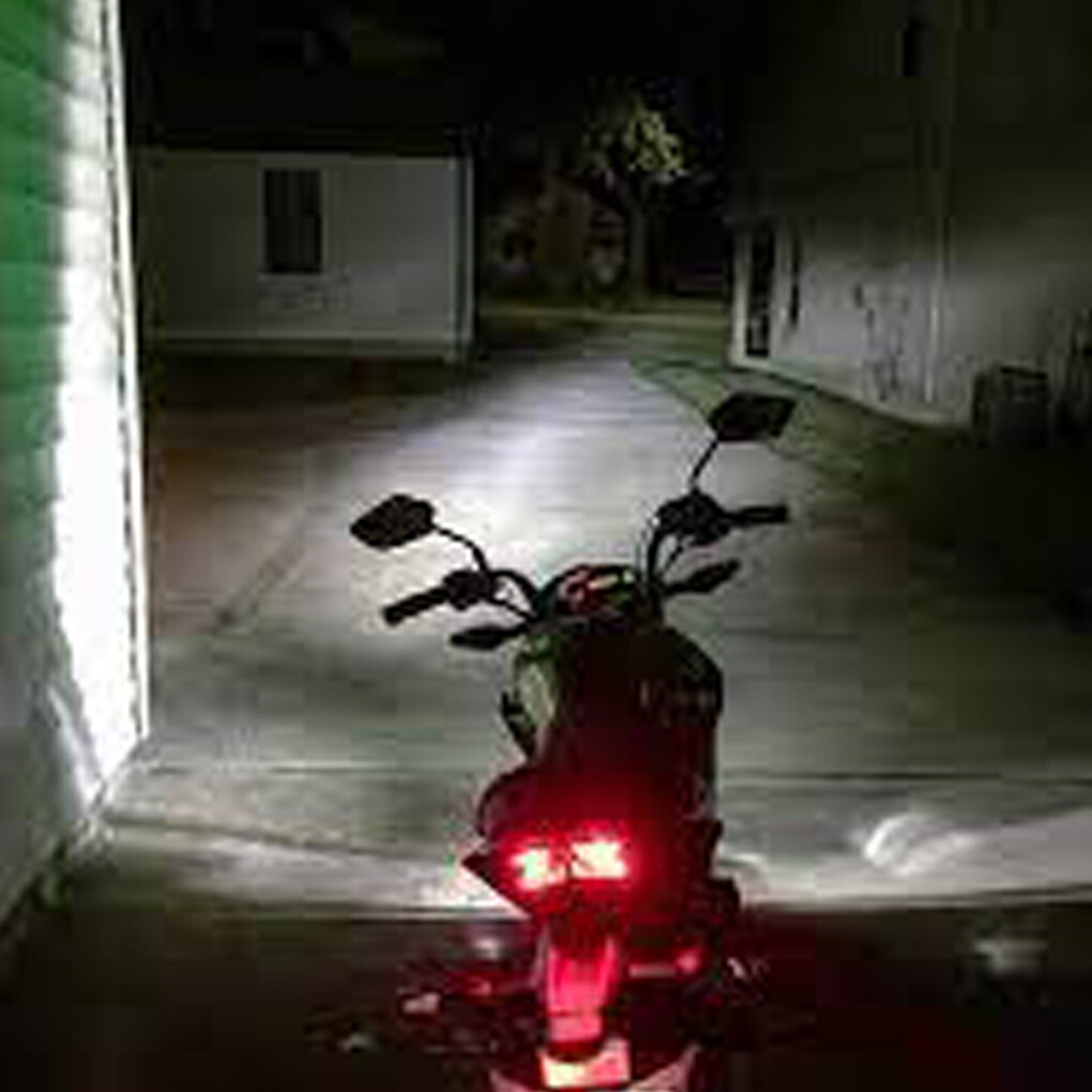 2pc LED Headlight Parking Light Bulbs For Kawasaki Z125 Pro Z series 2017-2021