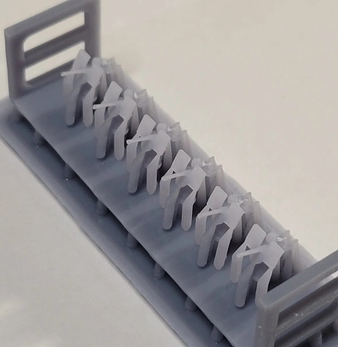 1/350 3D Printed 20mm Oerlikon AA Guns (Early) X 12 For WW2 Model Warships