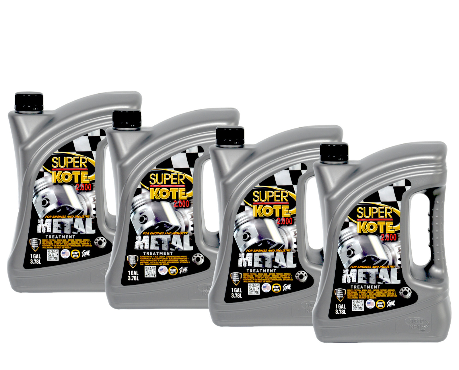 SUPERKOTE 2000 Metal Treatment  Lubricant Anti Friction EP 1GAL 4PACK