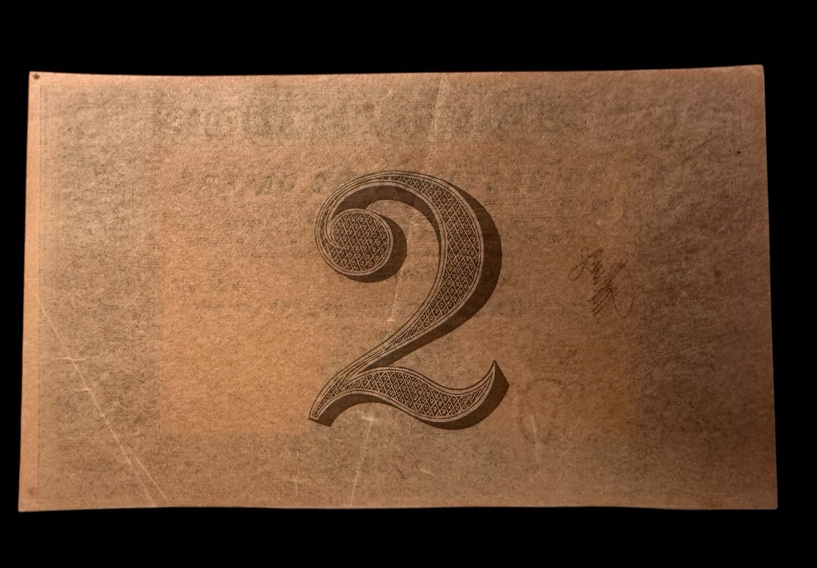 DANISH WEST INDIES 2 Dalere 1898 Remainder XF