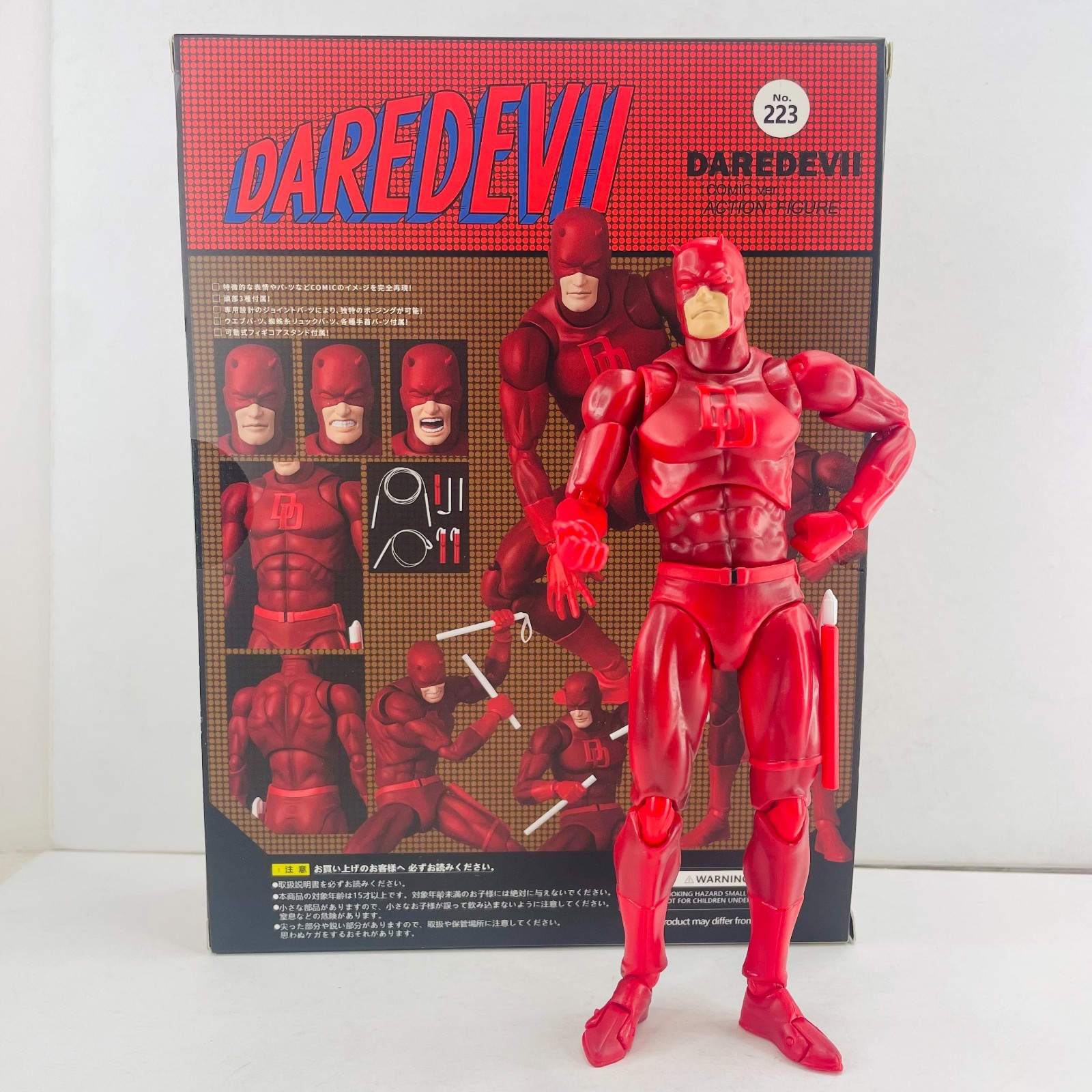 Daredevil Comic Version w/Accessory 6" Action Figure CT Toys New Box #223