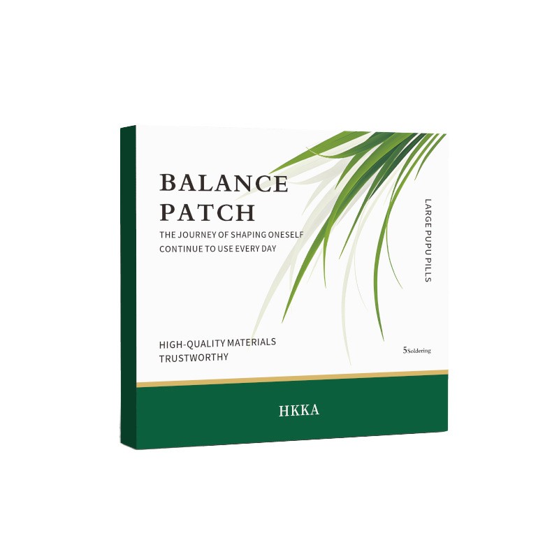 Hanpo Japanese Herbal Balance Patch, Plant-Based Ingredients, Easy Topical Use.