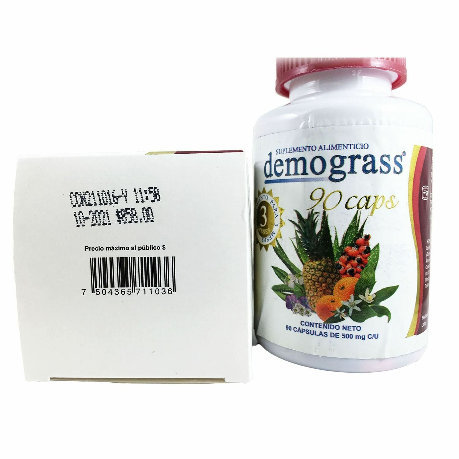 90 DAY Demograss Classic 100% Natural Supplement Demograss Clasico para 3 MESES