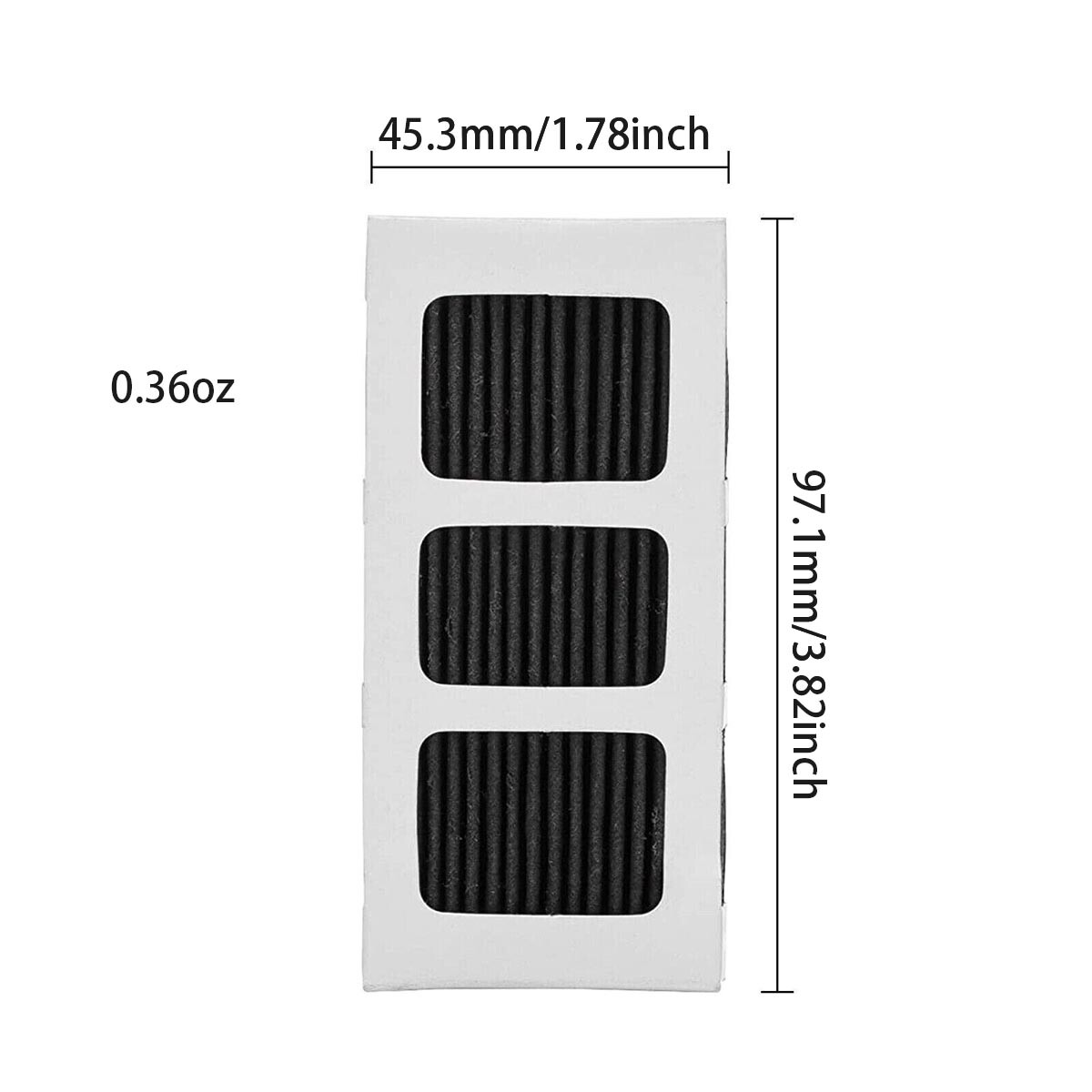 6 PACK Refrigerator Air Filter for Frigidaire Pure Air Ultra 2 PAULTRA2