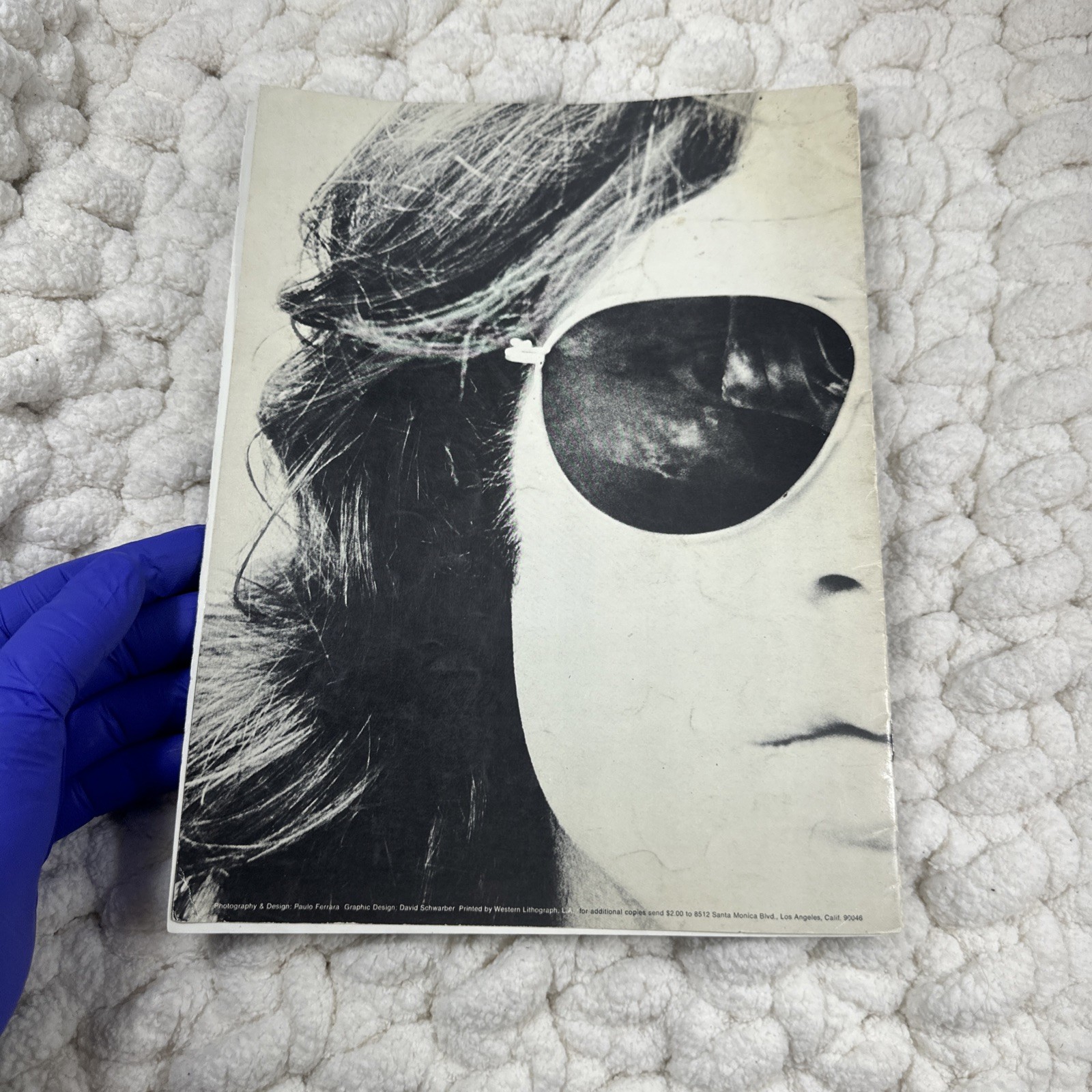 THE DOORS WAITING FOR THE SUN Jim Morrison 1968 TOUR Program Original 1968 As Is