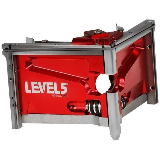 LEVEL5 Drywall Tools | Flat Boxes, Handles, Corner Finisher + MiniShot | 4-682P