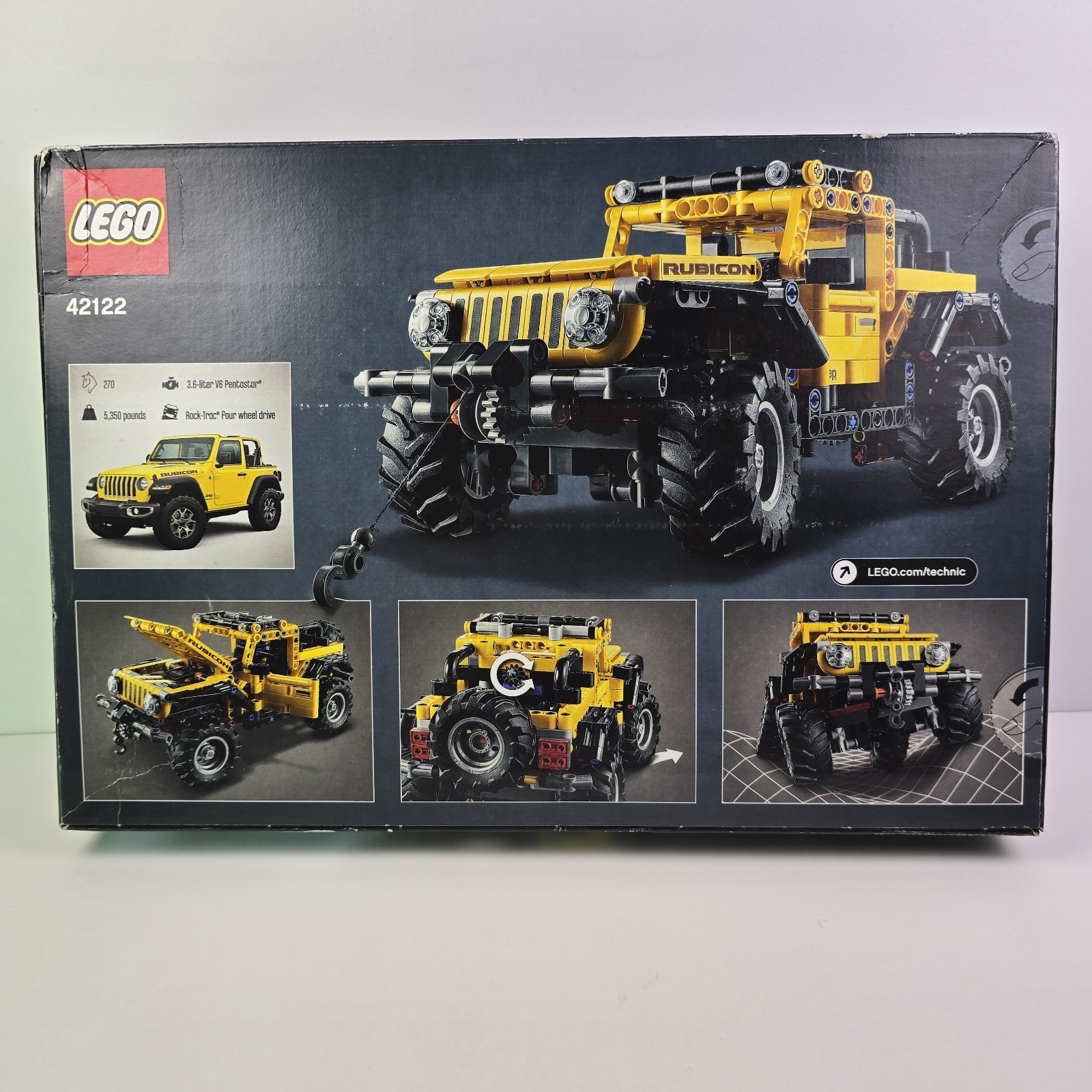 LEGO TECHNIC 42122 Jeep Wrangler 665 Pcs-Sealed