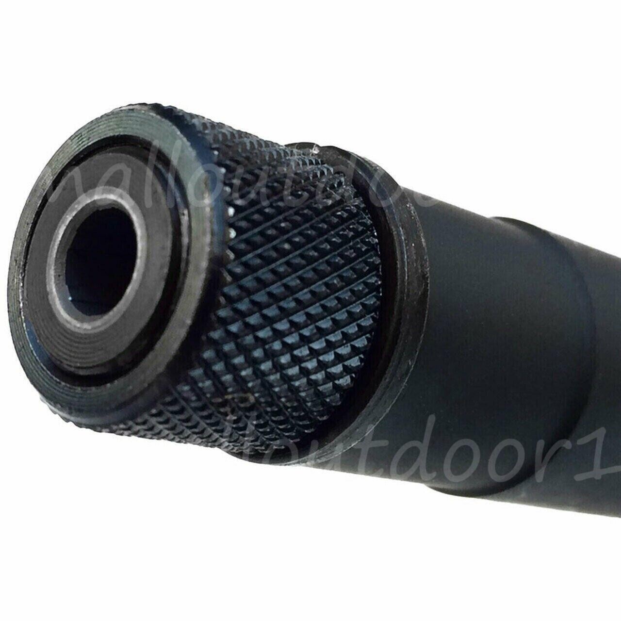 4PACK Black Steel 1/2x28 1/2-28 TPI Muzzle Brake Thread Protector For 9mm .223